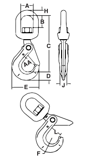 Crosby 1326 Labeled Graphic